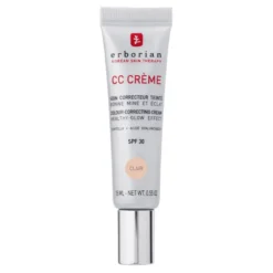 Erborian CC Creme koloryzujący krem CC do twarzy z wąkrotką azjatycką i kwasem hialuronowym SPF30 Clair 15 ml