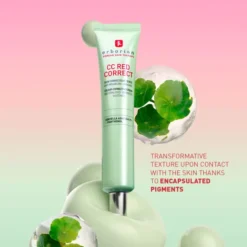 Erborian CC Red Correct SPF25 rozświetlający krem CC z zielonym pigmentem wyrównującym koloryt skóry 15 ml