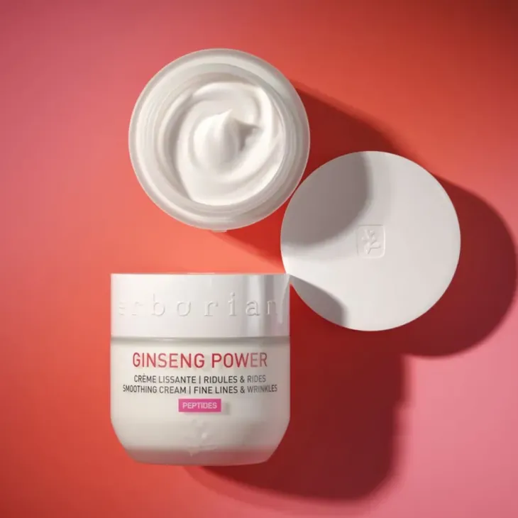 Erborian Ginseng Power Smoothing Cream krem z peptydami wygładzający drobne linie i zmarszczki 50 ml