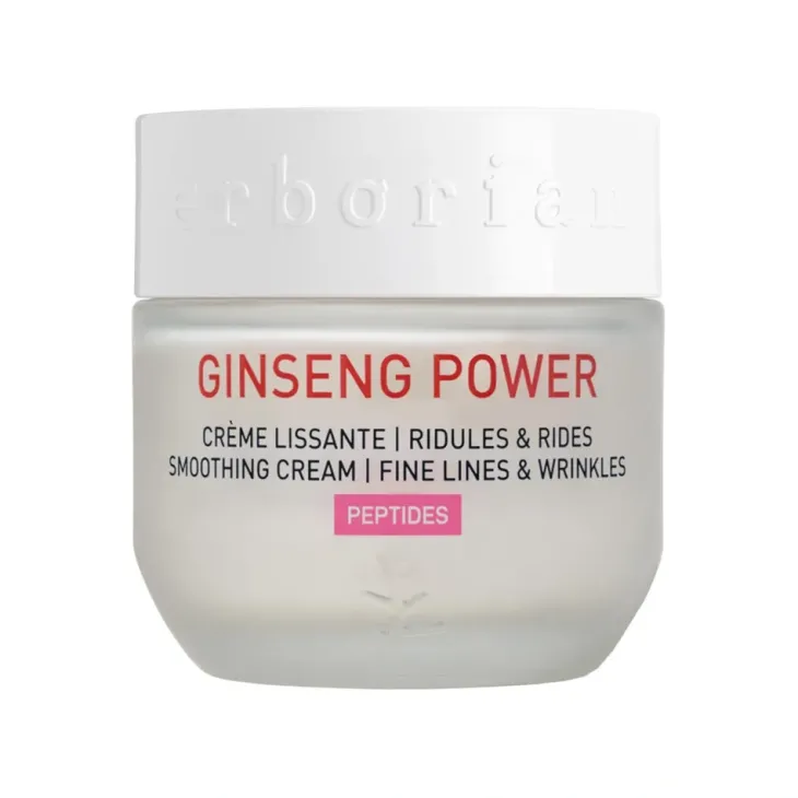 Erborian Ginseng Power Smoothing Cream krem z peptydami wygładzający drobne linie i zmarszczki 50 ml