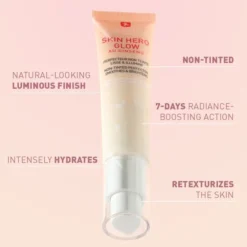Erborian Skin Hero Glow Non-Tinted Perfector wygładzająco-rozjaśniający lekki krem do twarzy 15 ml