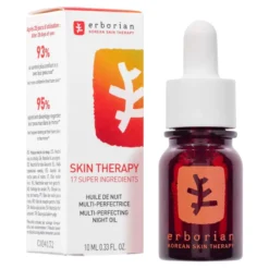 Erborian Skin Therapy wielozadaniowe olejkowe serum do twarzy na noc 10 ml