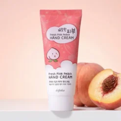 Esfolio Fresh Pink Peach odświeżający krem do rąk z ekstraktem z brzoskwini 100 g