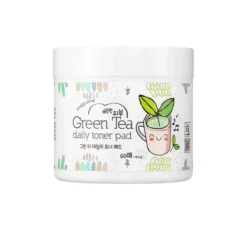 Esfolio Green Tea płatki tonizujące do twarzy z ekstraktem z zielonej herbaty 60 szt