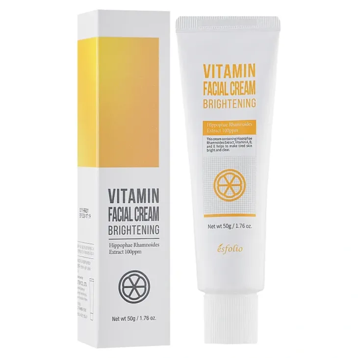 Esfolio Vitamin Facial Cream Brightening rozjaśniający krem do twarzy z witaminą C 50 g