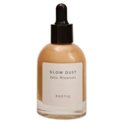 ESOTIQ x Julia Wieniawa Glow Dust Gold suchy olejek do ciała z brokatem 50 ml