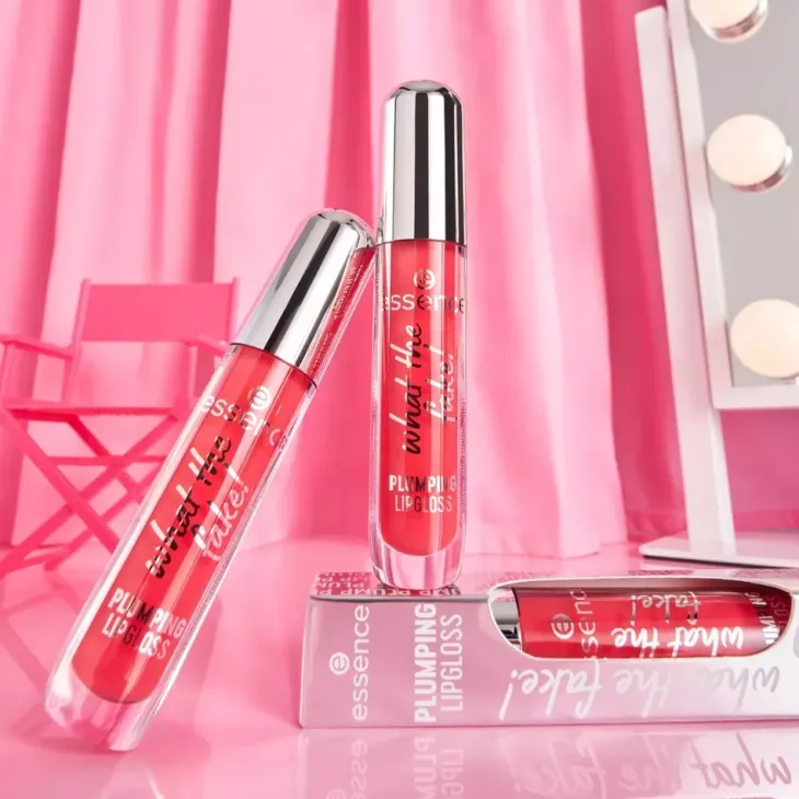 Essece What The Fake! Plumping Lipgloss błyszczyk powiększający usta 101 Main Squeeze 4 ml