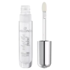 Essece What The Fake! Plumping Lipgloss błyszczyk powiększający usta 100 Sheer Genius 4 ml