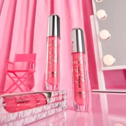 Essece What The Fake! Plumping Lipgloss błyszczyk powiększający usta 102 Pink About It 4 ml