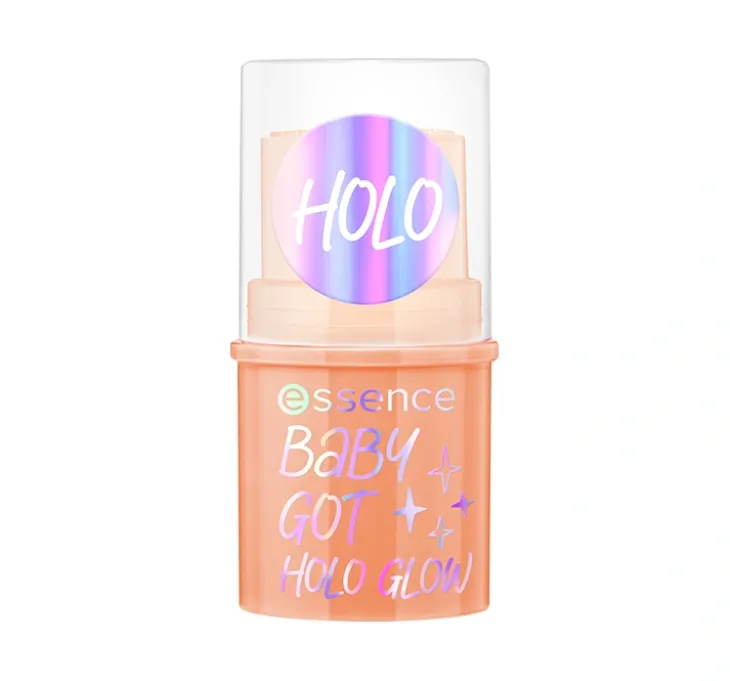 Essence Baby Got Holo Glow rozświetlacz w sztyfcie 10 Holy Apricotly 5 g