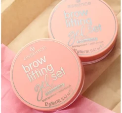 Essence Brow Lifting Gel Set żel do stylizacji brwi Transparent 12 g