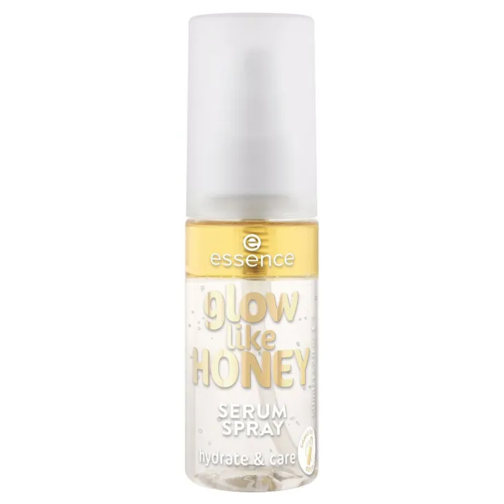 Essence Glow Like Honey dwufazowe serum rozświetlające w sprayu 50 ml