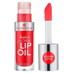 Essence Hydra Kiss Lip Oil olejek do ust 12 Ruby Sparkle 4 ml