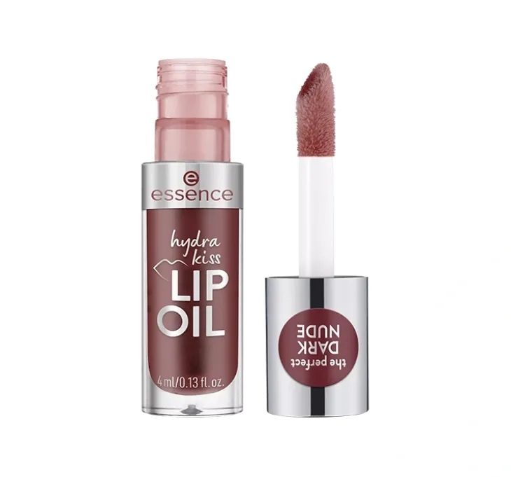 Essence Hydra Kiss Lip Oil olejek do ust 08 Mocha Glow 4 ml