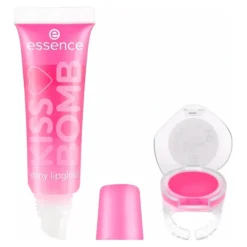 Essence Kiss Bomb zestaw błyszczyk + balsam do ust w formie pierścionka 01 Strawberry Sweetie