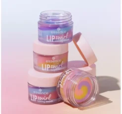 Essence Lip Swirl maseczka pielęgnacyjna do ust z witaminą E i kwasem hialuronowym 8 g