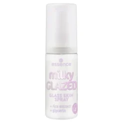 Essence Milky Glazed Glass Skin Spray nawilżająca mleczna mgiełka do twarzy z ekstraktem z ryżu 50 ml