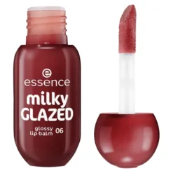 Essence Milky Glazed Glossy Lip Balm balsam do ust 06 Cherry On Top 4 ml