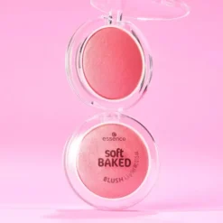 Essence Soft Baked Blush wypiekany róż do policzków 40 Think Pink 4,5 g
