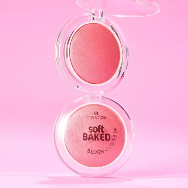 Essence Soft Baked Blush wypiekany róż do policzków 40 Think Pink 4,5 g