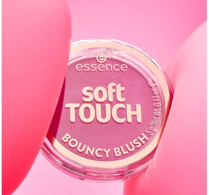 Essence Soft Touch Bouncy Blush róż do policzków 20 Electric Peony 5 g