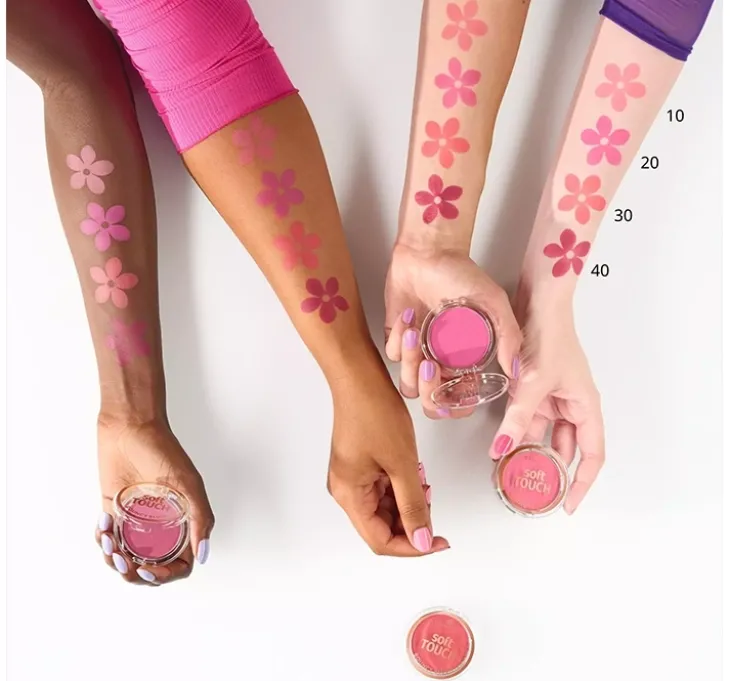 Essence Soft Touch Bouncy Blush róż do policzków 20 Electric Peony 5 g