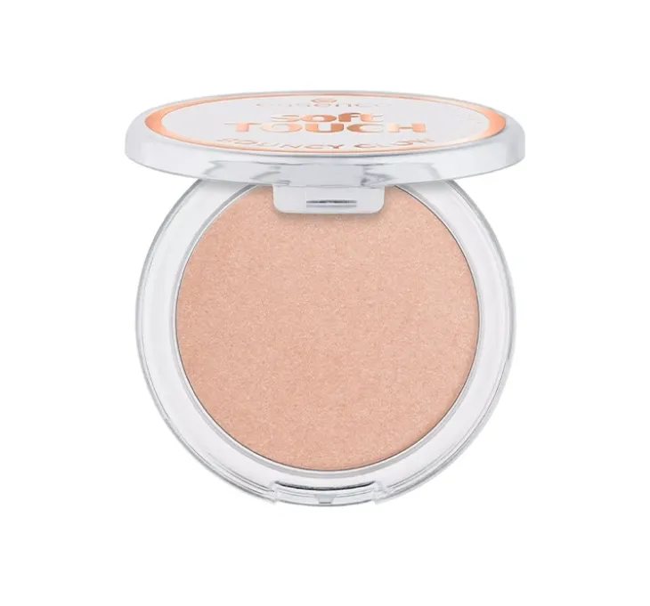 Essence Soft Touch Bouncy Glow rozświetlacz do twarzy 20 Glazed Dew 4 g