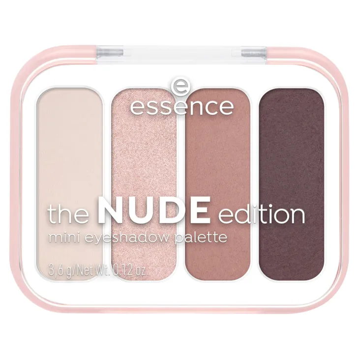 Essence The Nude Edition mini paletka cieni do powiek 3,6 g