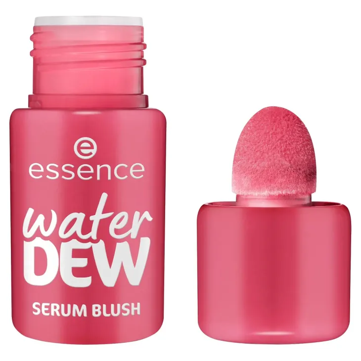 Essence Water Dew Serum Blush róż do policzków w płynie 40 Milky Berry 3,5 ml