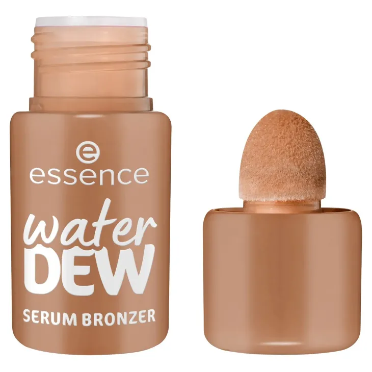 Essence Water Dew Serum Bronzer płynny bronzer do twarzy 10 Latte Drop 3,5 ml