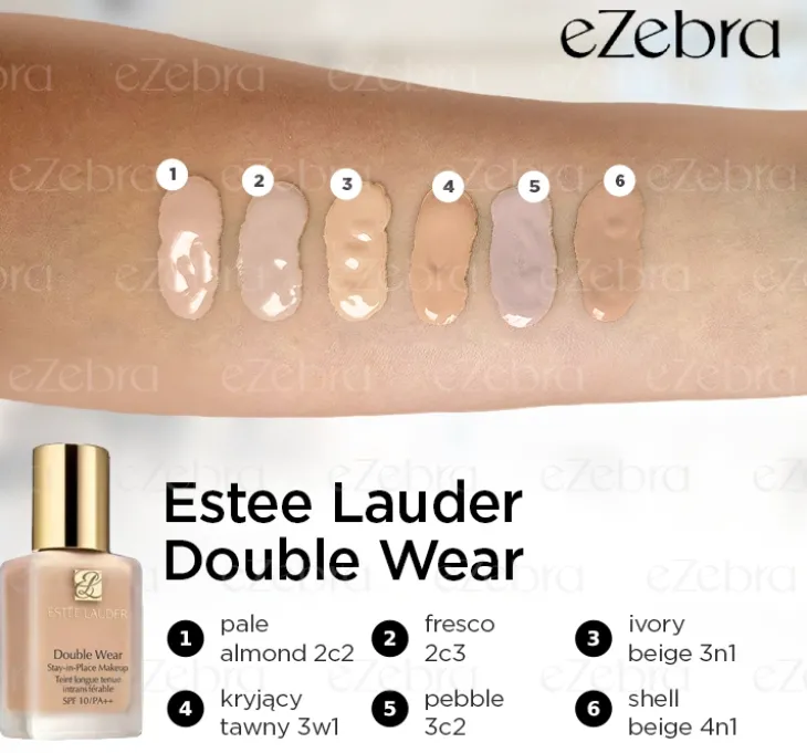 ESTEE LAUDER DOUBLE WEAR PODKŁAD PALE ALMOND 2C2