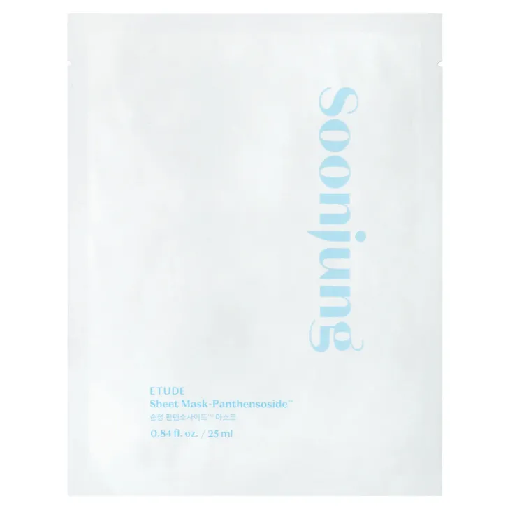 Etude House Soon Jung Panthensoside Sheet Mask kojąca maska w płachcie z pantenolem i madekasozydem 25 ml