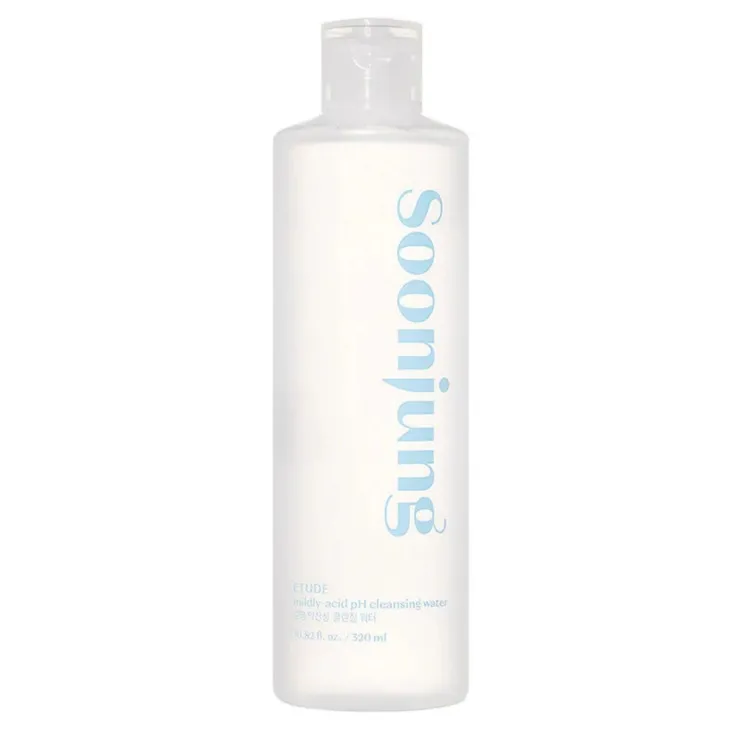 Etude House Soon Jung pH 5.5 Cleansing Water delikatny płyn do demakijażu 320 ml