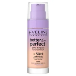 Eveline Better Than Perfect Stay in Place długotrwały podkład do twarzy zastygający 02 Natural Nude 30 ml