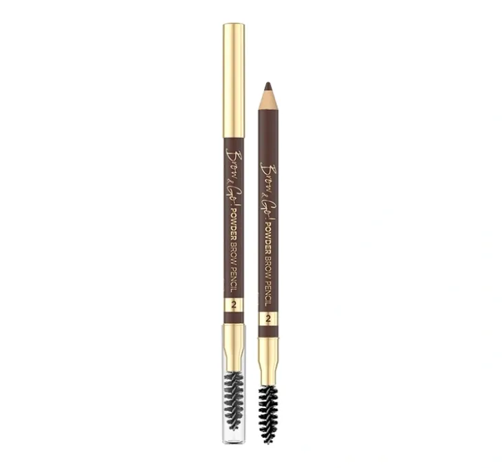 Eveline Brow & Go! kredka do brwi ze szczoteczką 02 Medium Brown 0,1 g