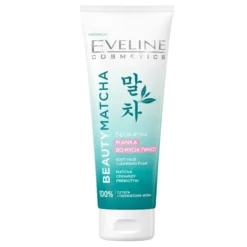 Eveline Cosmetics Beauty Matcha delikatna pianka do mycia twarzy z matchą 125 ml