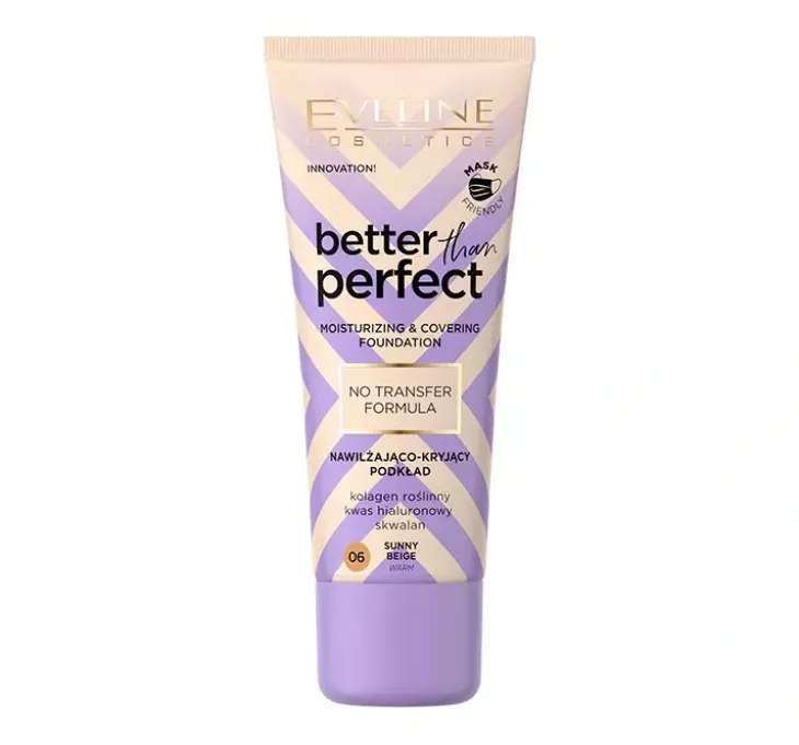 Eveline Cosmetics Better Than Perfect podkład do twarzy 6 Sunny Beige 30 ml