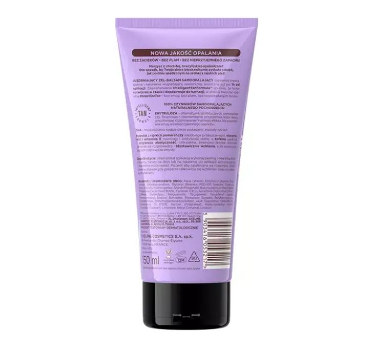 Eveline Cosmetics Brazilian Body żel-balsam samoopalający 150 ml