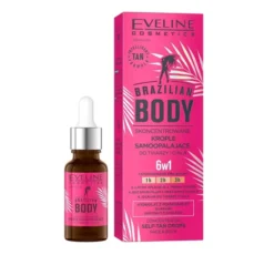 Eveline Cosmetics Brazilian Body krople samoopalające do twarzy i ciała 18 ml