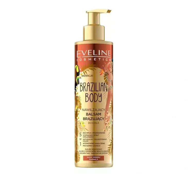 Eveline Cosmetics Brazilian Body brązujący balsam do ciała 5w1 200 ml