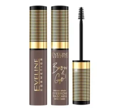 Eveline Cosmetics Brow&Go! tusz do brwi 05 Taupe 6 ml