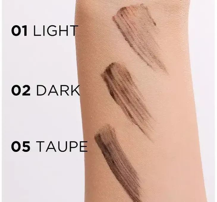 Eveline Cosmetics Brow&Go! tusz do brwi 05 Taupe 6 ml