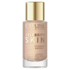Eveline Cosmetics Celebrity Skin 4in1 Multitasking Glow Booster wielofunkcyjna baza do twarzy 01W Universal Vanilla 30 ml