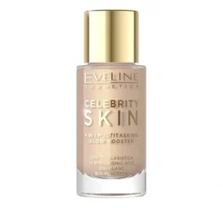 Eveline Cosmetics Celebrity Skin 4in1 Multitasking Glow Booster wielofunkcyjna baza do twarzy 02N Universal Tan 30 ml