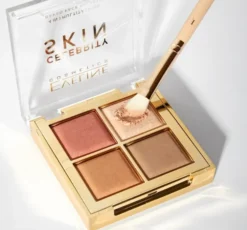Eveline Cosmetics Celebrity Skin wypiekana paleta wielofunkcyjna do konturowania twarzy 4w1 16 g