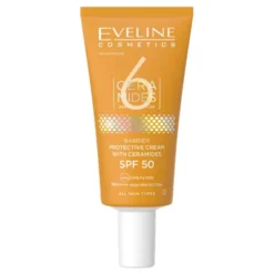 Eveline Cosmetics 6 Ceramides barierowy krem ochronny SPF50 do twarzy z ceramidami 30 ml