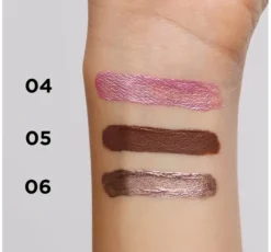 Eveline Cosmetics Choco Glamour błyszczący cień do powiek w płynie 06 6,5 ml