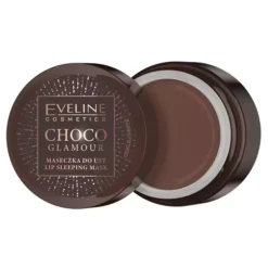 Eveline Cosmetics Choco Glamour maseczka do ust na noc 12 ml