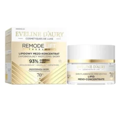 Eveline Cosmetics D’Aury RemodeLift Therapy lipidowy mezo-koncentrat zapobiegający wiotczeniu skóry 70+ 50 ml