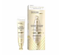 Eveline Cosmetics D’Aury RemodeLift Therapy kofeinowy mezo-krem pod oczy i na powieki 3w1 15 ml